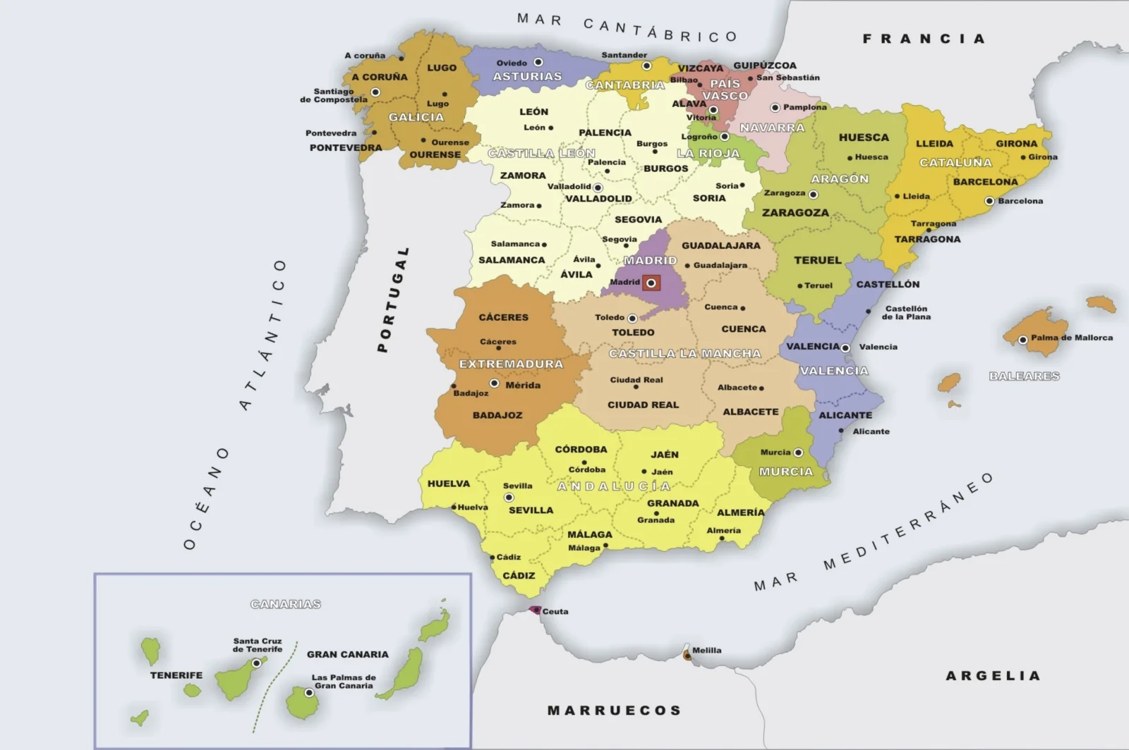 Mapa de España