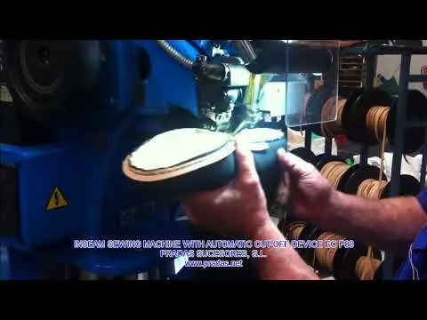 Video Inseam Sewing Machine With Automatic Cut-Off Device PRADAS EC P08