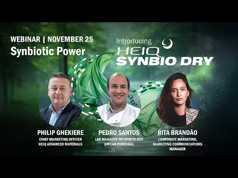 HEIQ WEBINAR: Synbiotic Power - Introducing HeiQ Synbio Dry™