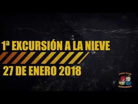 1ª Excursión a la nieve
