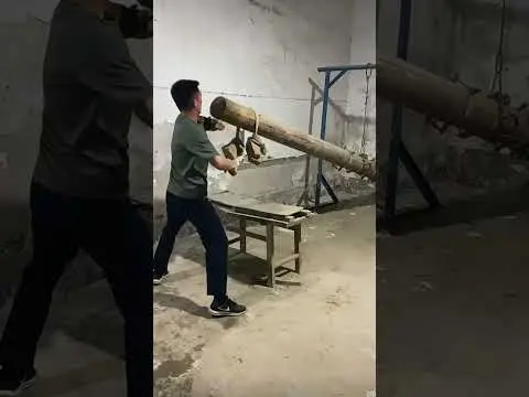 Estructura de acero: el verdadero entrenamiento de Kung Fu 💪🔥