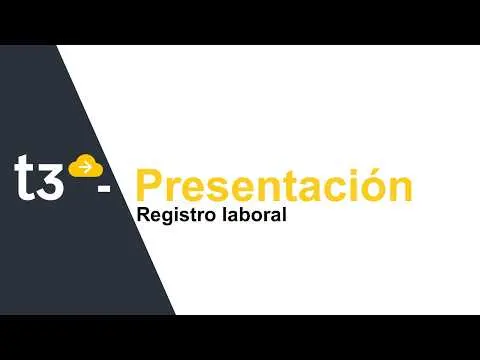 T3 Presentación - Registro laboral