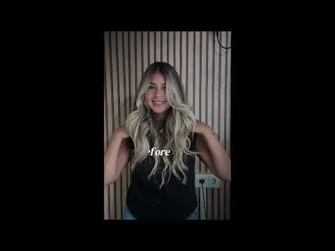 Antes y después con Balayage