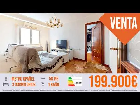 Vídeo hecho con IA por PROGRESO SERVICIOS INMOBILIARIOS: Piso en venta Carabanchel, Bº. de Opañel.