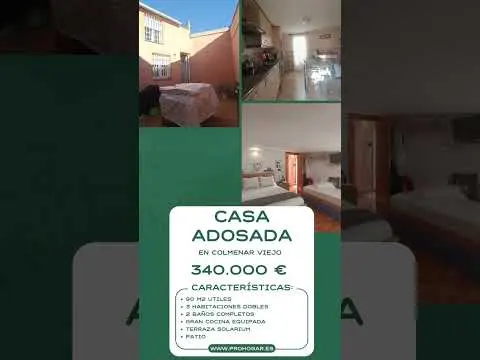 NUEVO ADOSADO EN COLMENAR VIEJO