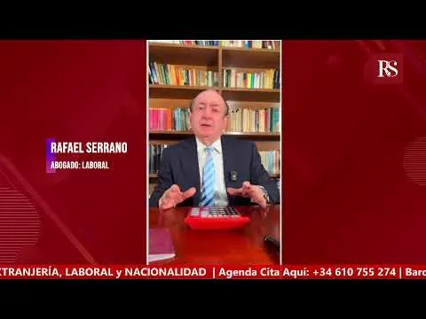 CONSULTAS GRATIS: Abogado Rafael Serrano - Regularización Masiva. 2026 | Drecho Laboral