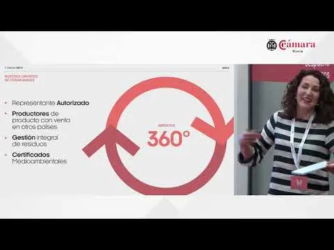 Jornada sobre envases. Organizada por la Cámara de Comercio de Murcia. Impartida por UBICA envases