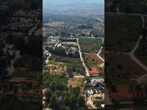 Parcela con licencia concedida en Montgó , Javea
