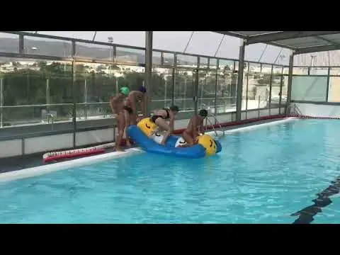 Balancín acuático para 4 personas