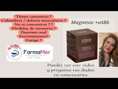 Calambres musculares ? Falta de concentración?  Pérdidas de memoria ?  Fátiga?