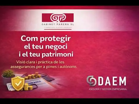 Assegurances per a empreses: com protegir el teu negoci (Webinar DAEM)