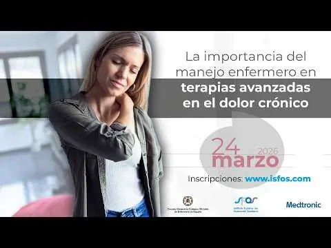 Webinar "La importancia del manejo enfermero en terapias avanzadas en el dolor crónico"