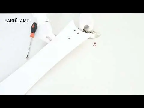 Instalación Ventilador de Techo CORO Fabrilamp - Ventilador Abrila