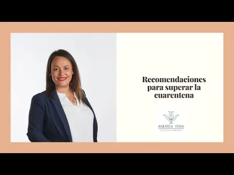 Recomendaciones llevar cuarentena