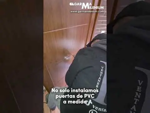 Puertas de PVC a medida con los mejores sistemas de seguridad. #PuertasDeSeguridad #PuertasAmedida