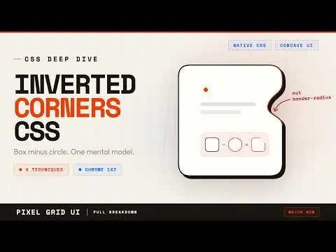 Inverted Border CSS 4 Ways to Carve a Corner