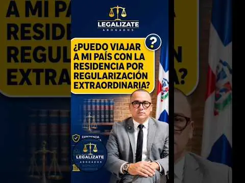 Podrá viajar con la residencia por regularización masiva #extranjería #regularizacion #extranjeria