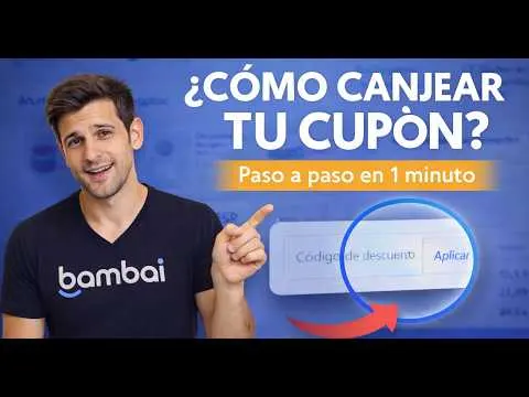 Cómo canjear un cupón en Bambai