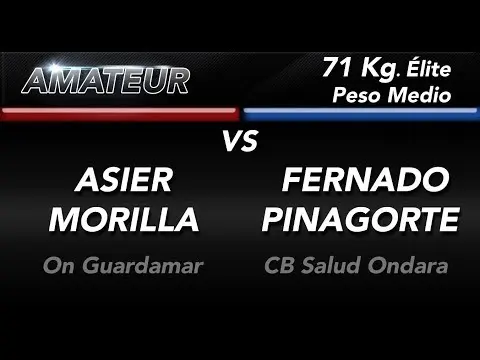 ONGUARDAMAR ARENA COMBATE AMATEUR Asier vs Fernando