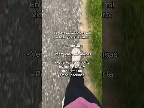Yo solo quiero...