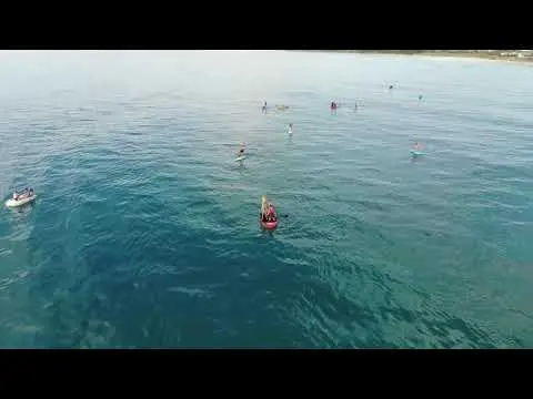 Camping Gavina Paddle Surf desde un Dron