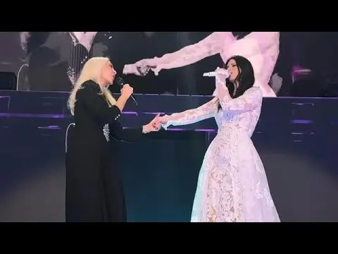 Laura Pausini y Mónica Naranjo Barcelona España