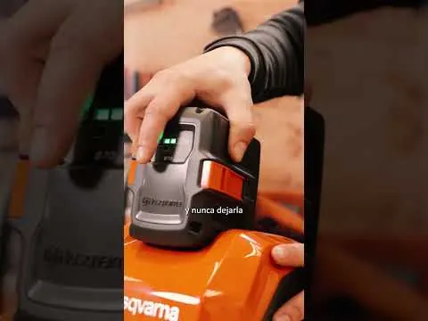 Cómo mantener tus baterías Husqvarna correctamente