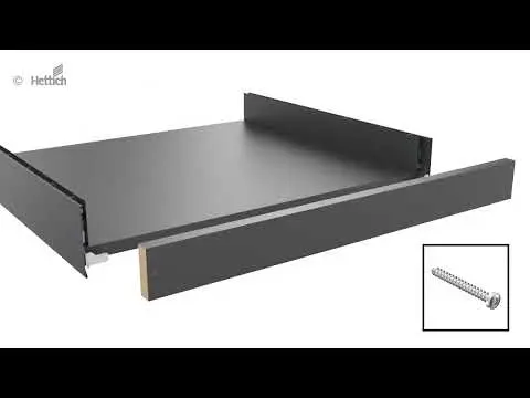 Montaje de cajones sistema AvantechYou de Hettich en Herrajes el Metro