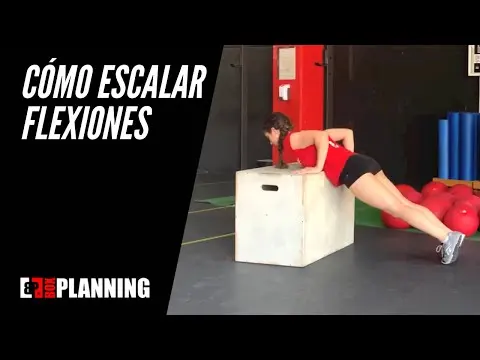 Cómo escalar las flexiones - Box pushup - Knee pushup - Flexiones al cajón o con rodillas