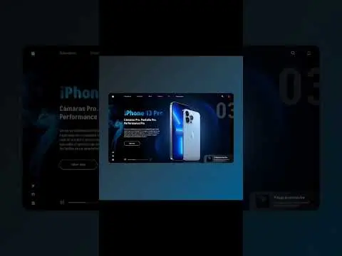 Creación de Página Web - Nuevo Iphone 13