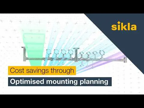 Optimised mounting planning with Sikla – efficient, safe, future-oriented