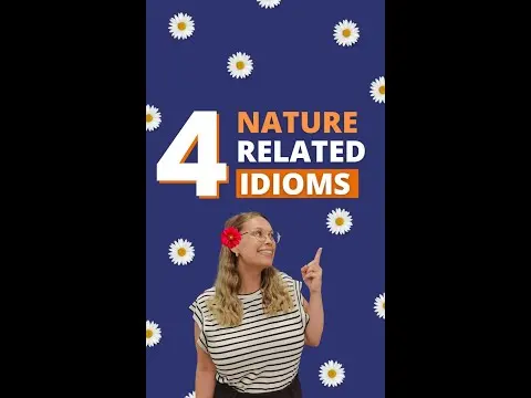 #Shorts 4 Nature idioms in English