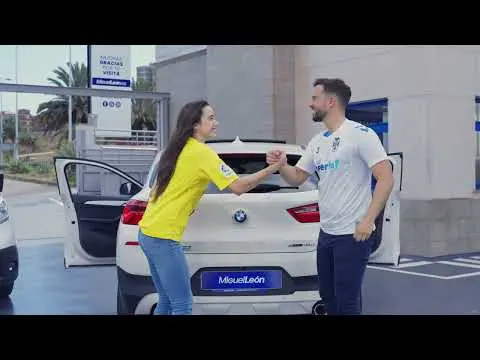 Miguel León con el derbi canario