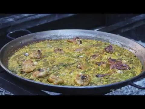 Paella valenciana paso a paso