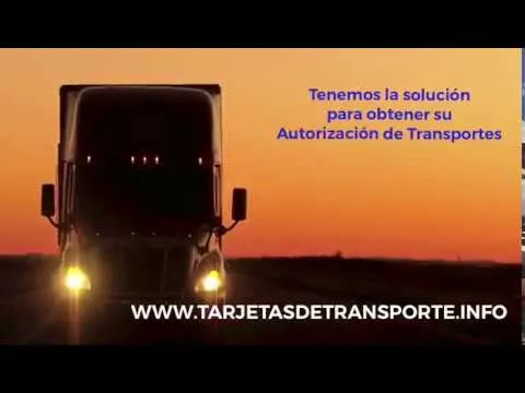Tenemos la solución para obtener su Autorización de Transportes.