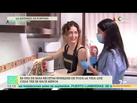 Entrevista y receta Murciana en nuestro Complejo Rural de Canal 7 Región de Murcia