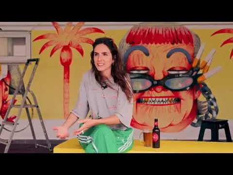 Street Art Hotel Wall by Marina Capdevila @RyansIbiza