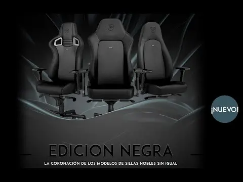 Sillas NobleChairs Black Edition by Novatedi