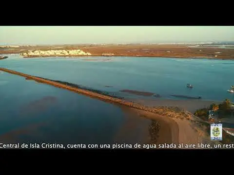Vistas de las playas de Isla Cristina.