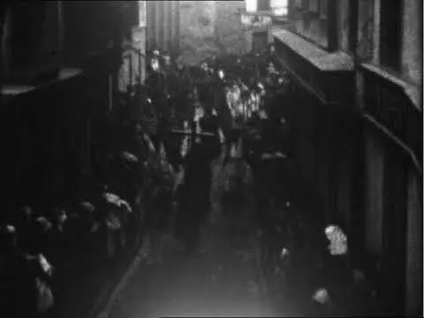 Procesión del Santo Entierro de Calatayud. Viernes Santo 1929.