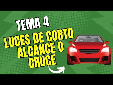 Tema 4 - Luces de corto alcance o cruce