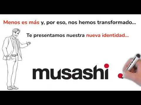 Cambio de Logotipo Musashi - Cambio de Identidad - Cambio de Imagen