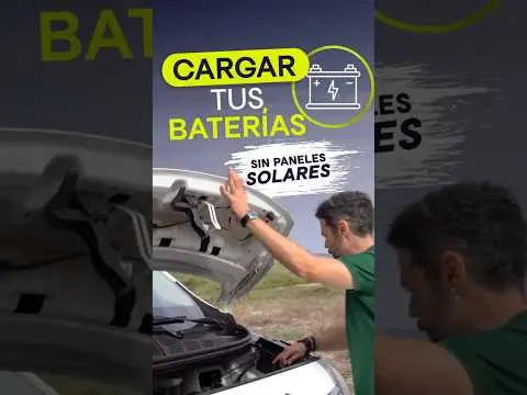 👌🚐Truco camper: ¿Cómo cargar una batería sin placas solares?