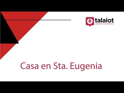 CASA EN STA. EUGENIA (SES ALQUERIES)
