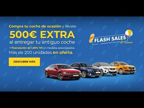 ⚡¡Ofertas Flash Sales de Verano!⚡ Más de 200 coches en oferta 🚗🔥