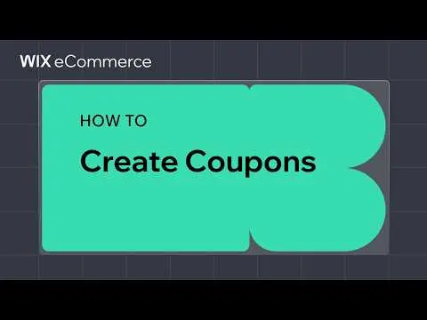 How to Create Coupons