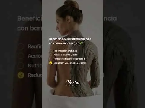 Radiofrequency + Anti-cellulite Mud in Barcelona