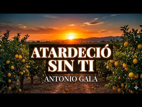 Poema de Antonio Gala - Atardeció sin ti: Una oda a la ausencia