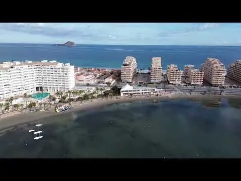 La Manga a vista de dron. Km 8,5