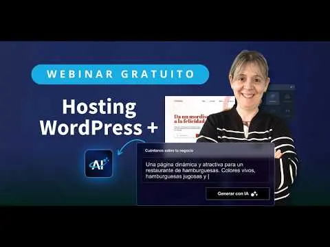 Cómo Crear una Página Web con WordPress GRATIS (30 días + IA) | Webinar Nominalia Paso a Paso
